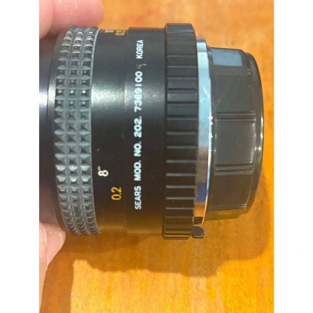Sears Camera Lens 28mm f/2.8 Multi Coated Auto Macro Minolta MDMount 202.7369100